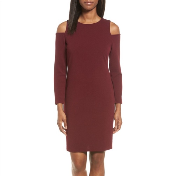 nordstrom cold shoulder dress